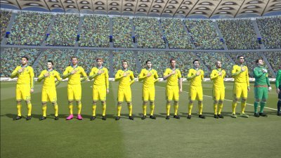Pro Evolution Soccer  2016 Украинская лига
