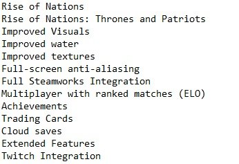 Rise of Nations