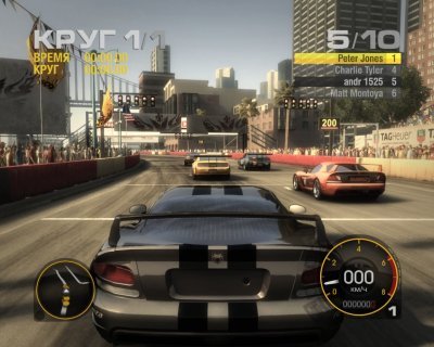 Race Driver GRID Механики