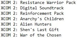 XCOM 2 War of the Chosen XCOM 2 War of the Chosen