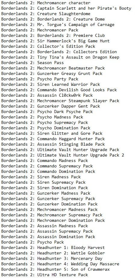 Borderlands 2 Remastered Borderlands 2 Remastered