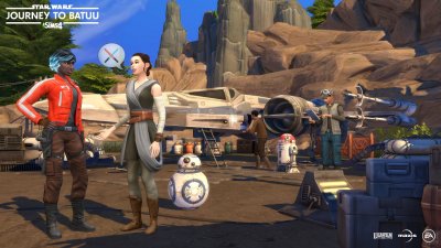 The Sims 4 Star Wars Путешествие на Батуу